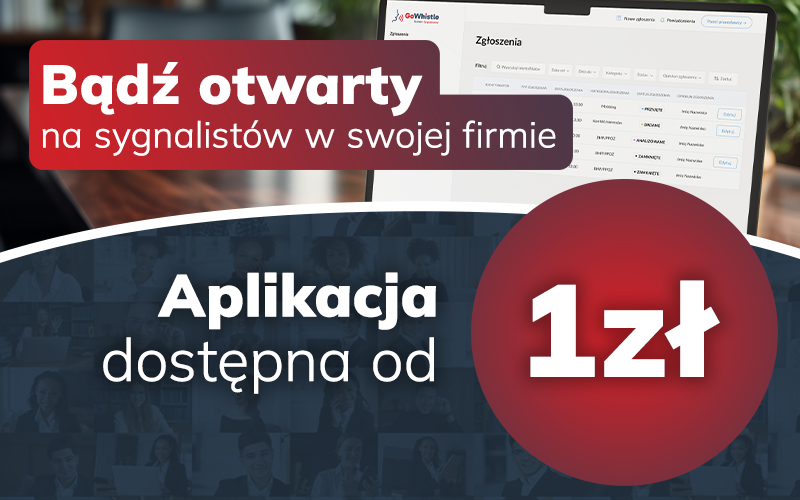 aplikacja system sygnaliści